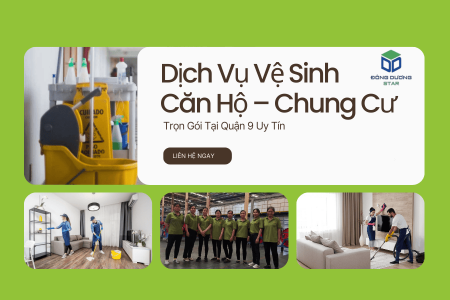 Dịch Vụ Vệ Sinh Căn Hộ – Chung Cư Trọn Gói Tại Quận 9 Uy Tín