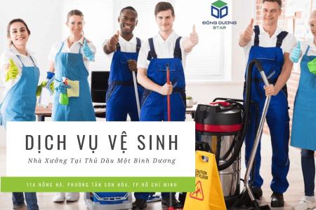 Dịch Vụ Vệ Sinh Nhà Xưởng Tại Thủ Dầu Một Bình Dương