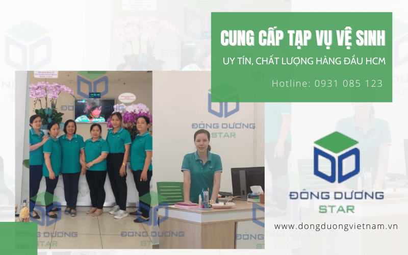 cung cấp tạp vụ vệ sinh