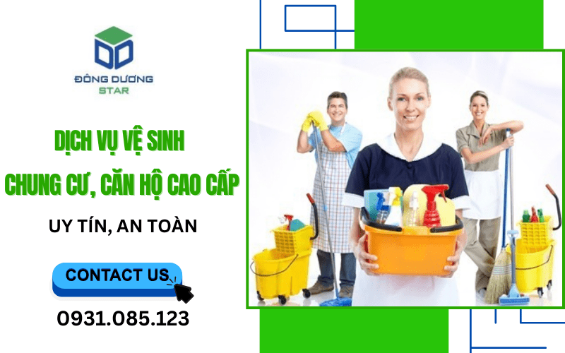 dịch vụ vệ sinh chung cư, căn hộ cao cấp