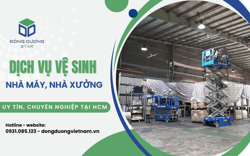 vệ sinh nhà máy, nhà xưởng