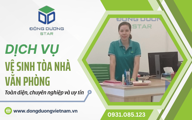 vệ sinh tòa nhà văn phòng