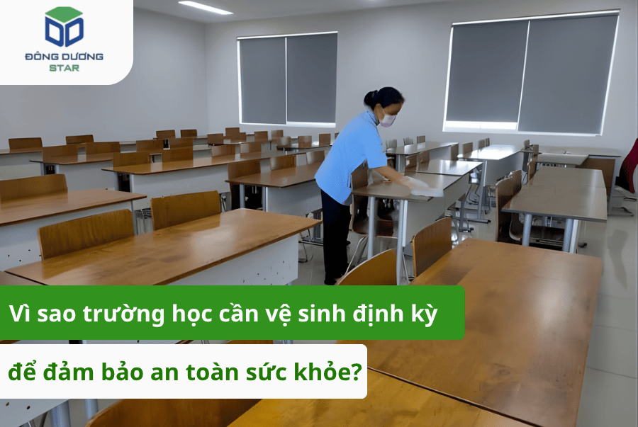 DỊch vụ vệ sinh trường học chuyên nghiệp