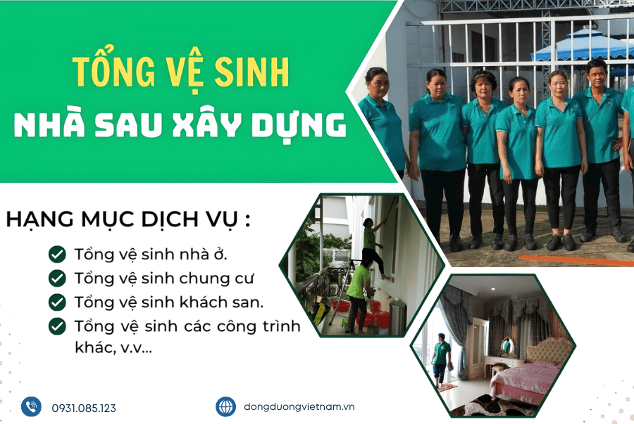 Dịch Vụ Vệ Sinh Căn Hộ Sau Xây Dựng