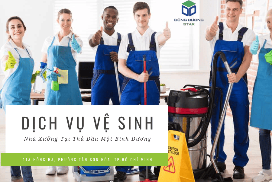 Dịch Vụ Vệ Sinh Nhà Xưởng Tại Thủ Dầu Một Bình Dương