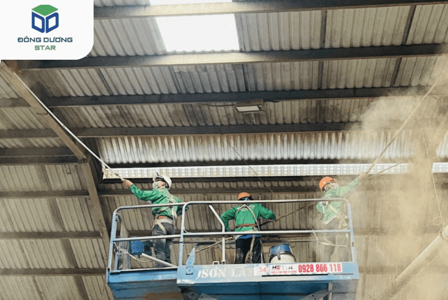 Dịch vụ Vệ Sinh Trần Cao Nhà Xưởng