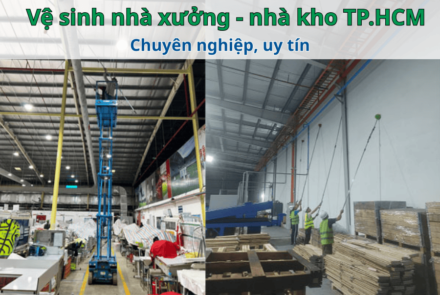 Dịch vụ Vệ Sinh Trần Cao Nhà Xưởng