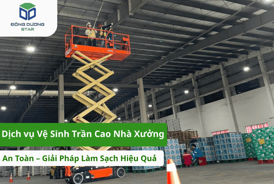 Dịch vụ Vệ Sinh Trần Cao Nhà Xưởng