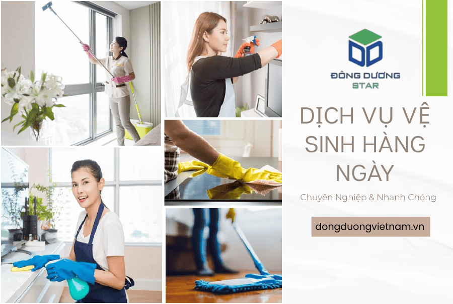 Dịch vụ Vệ sinh hàng ngày Hóc Môn