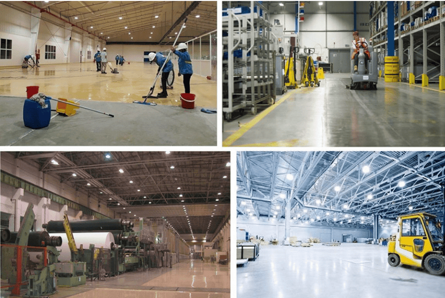 Dịch vụ vệ sinh công nghiệp tại Bến Cát Bình Dương