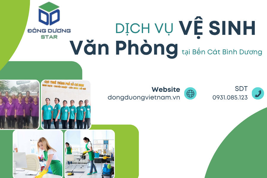 Dịch vụ vệ sinh văn phòng tòa nhà tại Bến Cát