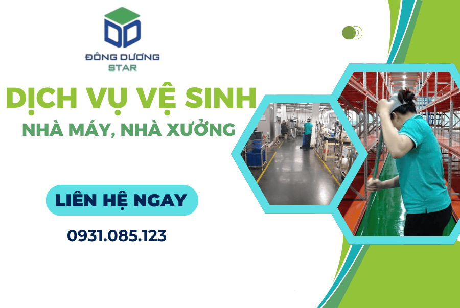 Vệ sinh Công Nghiệp xưởng và bãi kho tại bến cát