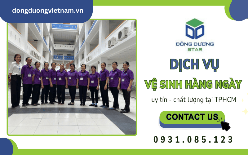 Dịch vụ vệ sinh hàng ngày