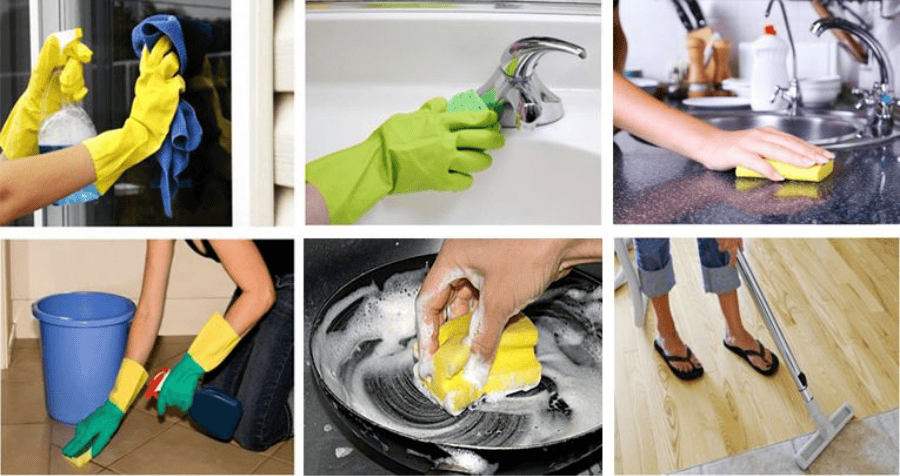 Dịch vụ vệ sinh nhà ở trọn gói