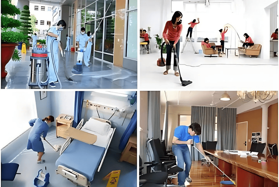 Dịch vụ vệ sinh sau xây dựng chuyên nghiệp 