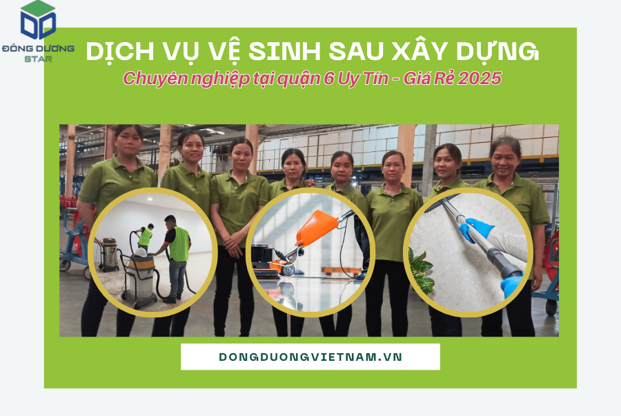 Dịch vụ vệ sinh sau xây dựng chuyên nghiệp 