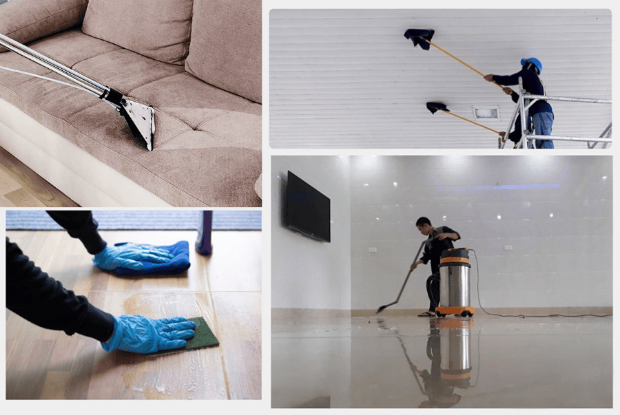 Dịch vụ vệ sinh tòa nhà trọn gói