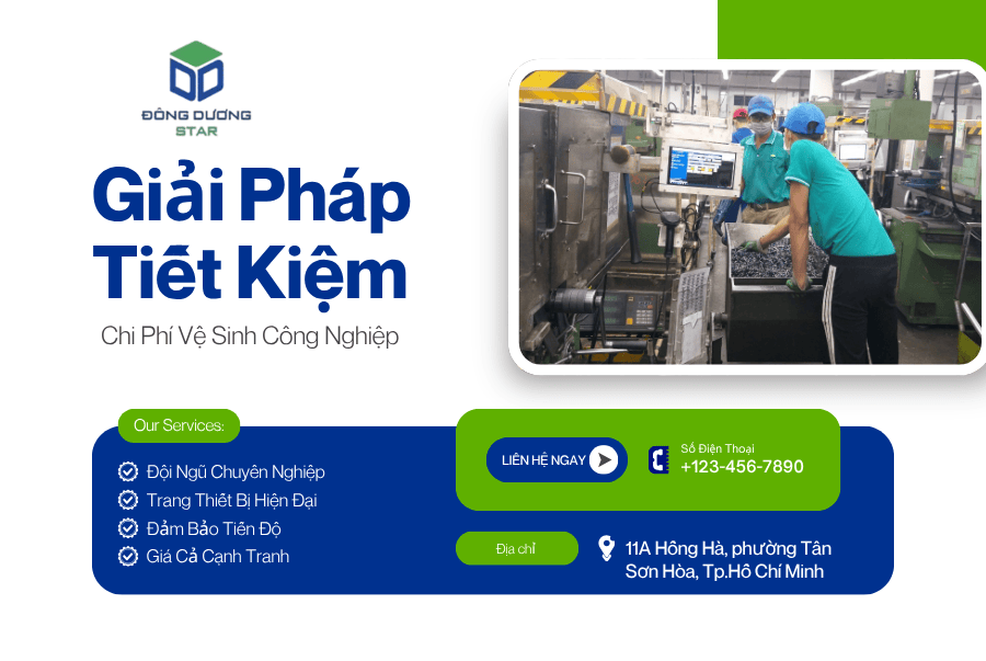 Tiết Kiệm Chi Phí Vệ Sinh Công Nghiệp