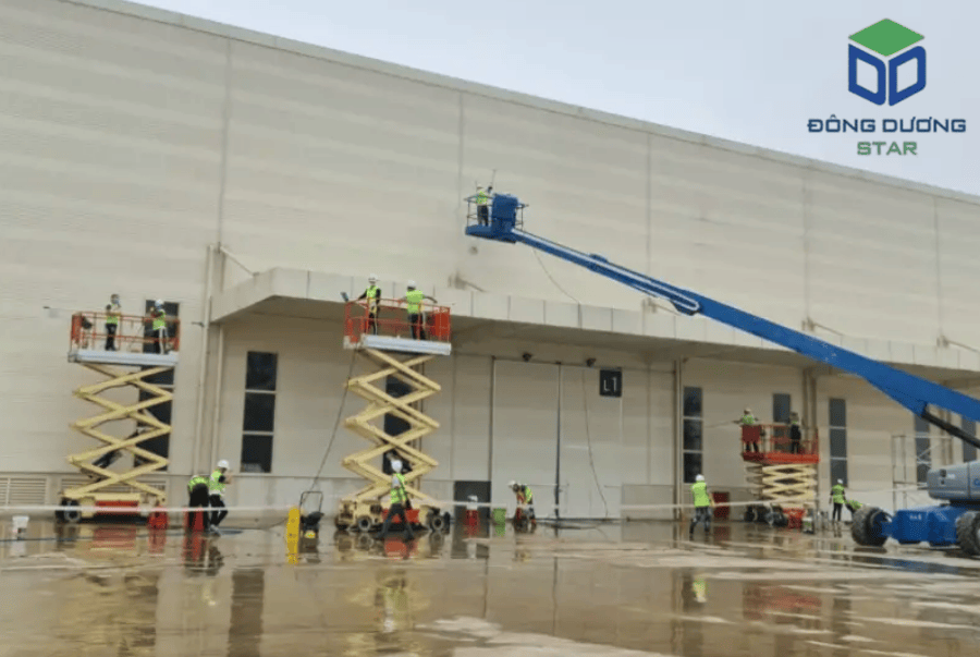 hợp đồng vệ sinh công nghiệp