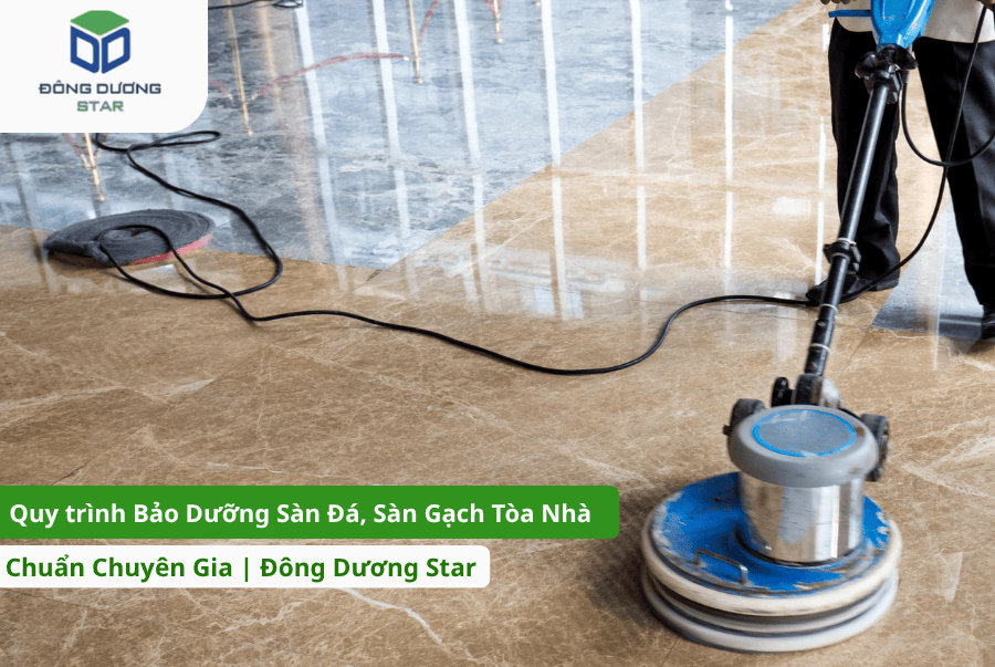 Quy trình Bảo Dưỡng Sàn Đá, Sàn Gạch Tòa Nhà
