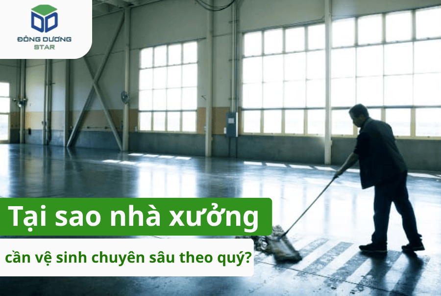 dịch vụ vệ sinh nhà xưởng