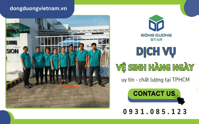 Thuê dịch vụ vệ sinh công nghiệp trọn gói tại Gò Vấp