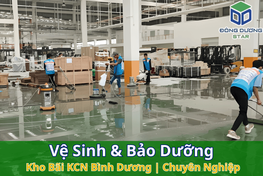 Vệ Sinh & Bảo Dưỡng Kho Bãi