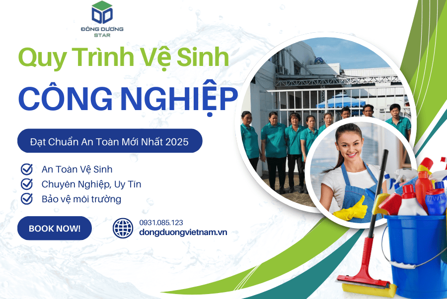 Vệ sinh công nghiệp quận 3 quy trình chuyên nghiệp, giá ưu đãi