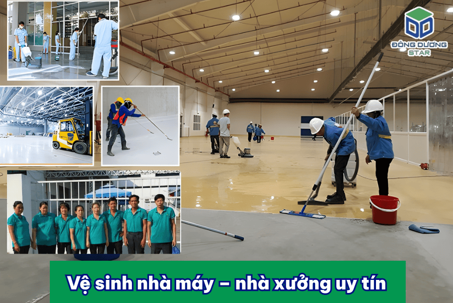 Vệ sinh nhà máy – nhà xưởng uy tín