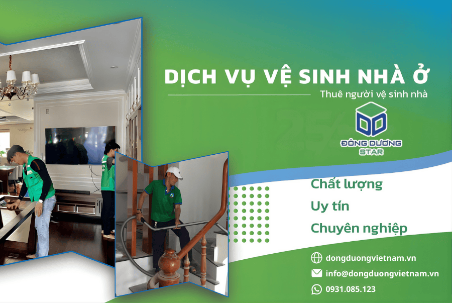 dịch vụ vệ sinh nhà chuyên nghiệp