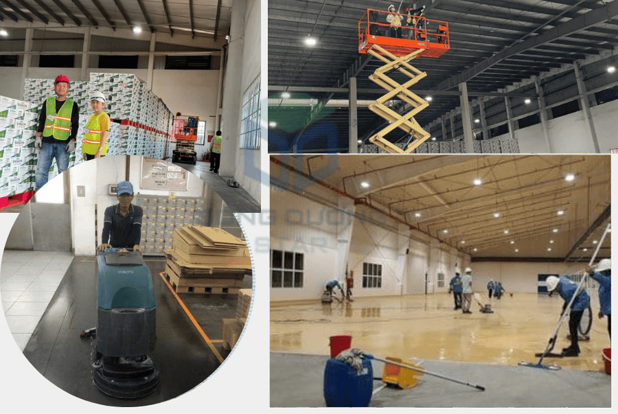 dịch vụ vệ sinh nhà xưởng 