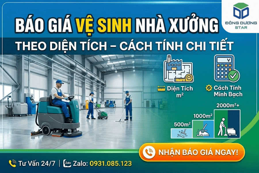 dịch vụ vệ sinh nhà xưởng