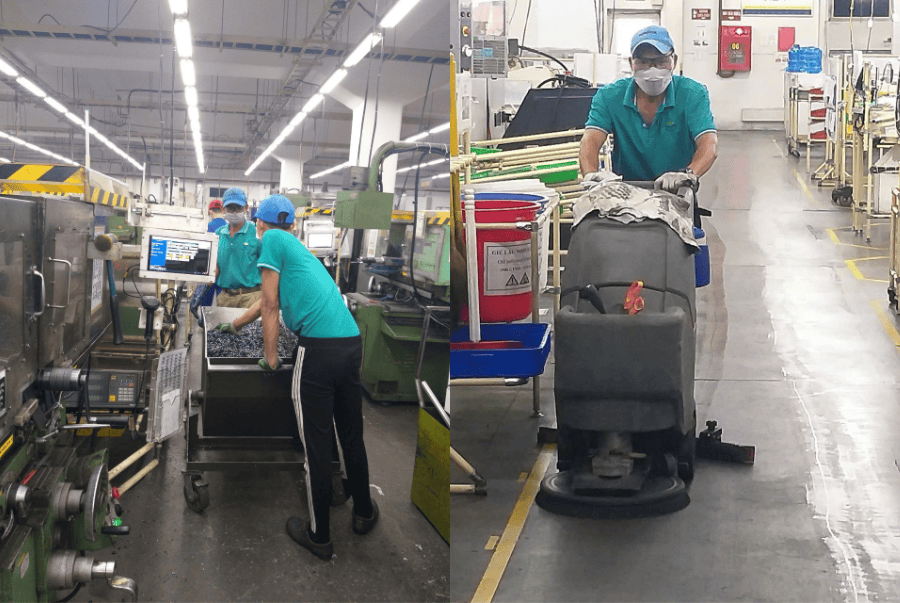 dịch vụ vệ sinh nhà xưởng chuyên nghiệp