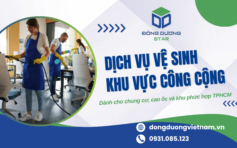 dịch vụ vệ sinh khu vực công cộng TPHCM