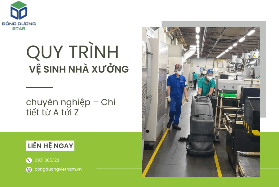 vệ sinh nhà xưởng