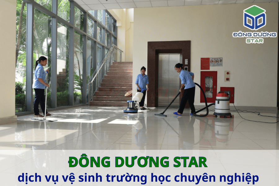 vệ sinh trường học chuyên nghiệp