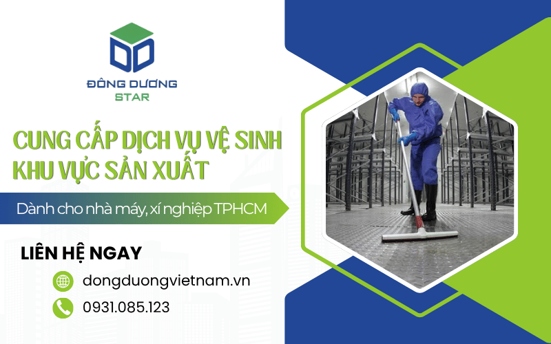 vệ sinh nhà máy TPHCM