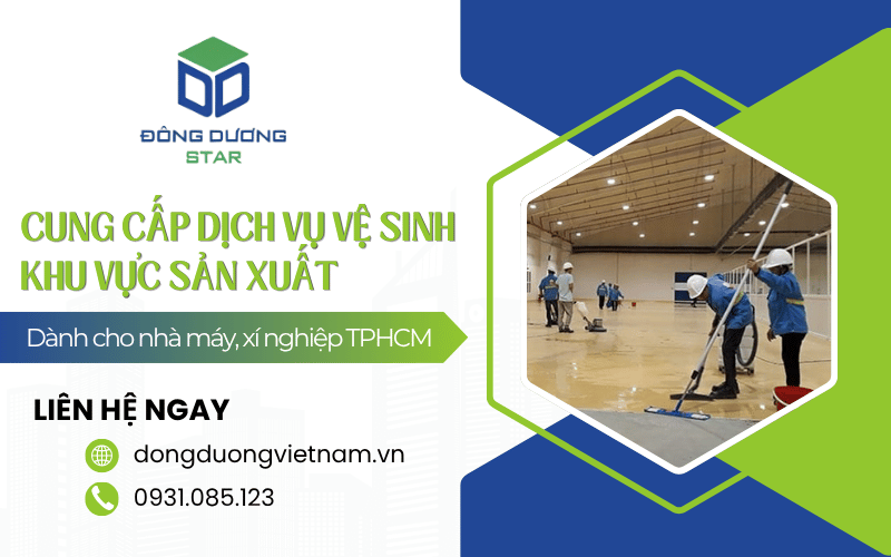 vệ sinh nhà máy TPHCM