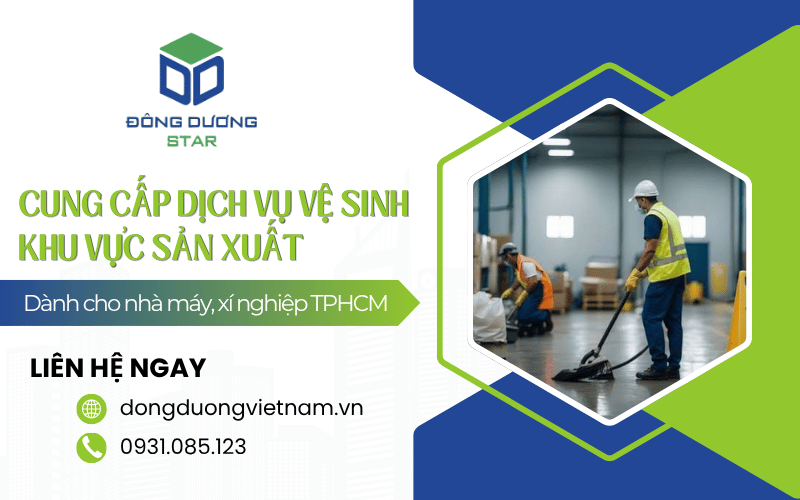 vệ sinh nhà máy TPHCM