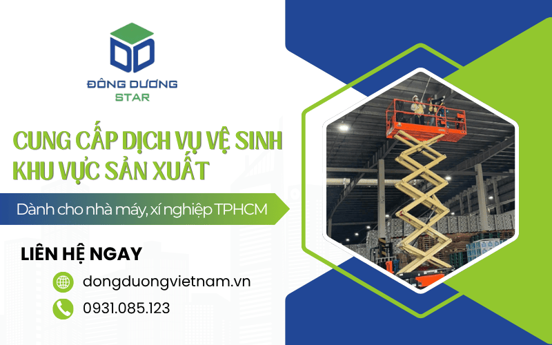 vệ sinh nhà máy TPHCM
