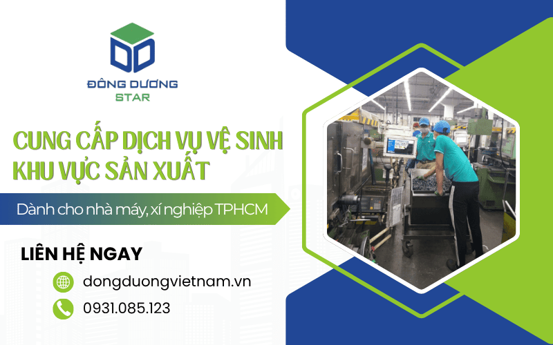 vệ sinh nhà máy TPHCM